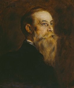 Reinhold Begas autorstwa Franz von Lenbach