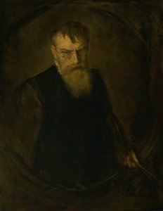 autoportret autorstwa Franz von Lenbach
