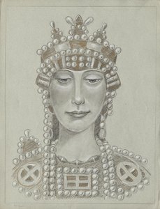 Cesarzowa Teodora autorstwa Franz von Matsch