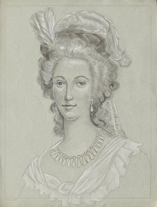 Królowa Maria Antonina autorstwa Franz von Matsch