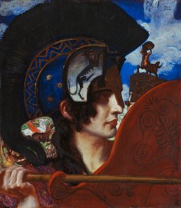 Walcząca Amazonka autorstwa Franz von Stuck