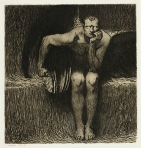 Lucyfer autorstwa Franz von Stuck