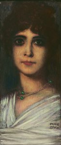 Portret kobiety (olej)