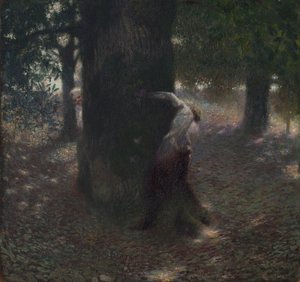 Dokuczanie autorstwa Franz von Stuck