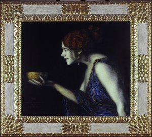 Tilla Durieux jako Kirke autorstwa Franz von Stuck