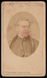 Portret Angelo Secchi 1818-1878, 1876. autorstwa Fratelli D