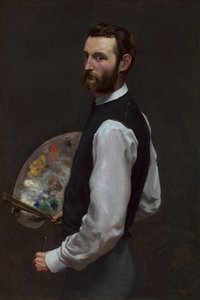 Autoportret autorstwa Frédéric Bazille