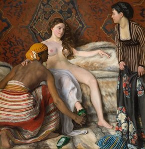 Toaleta autorstwa Frédéric Bazille