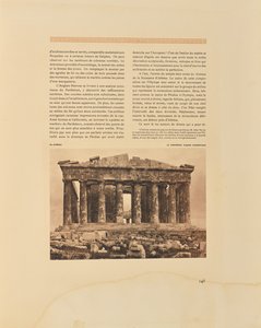 Ateny. Partenon. Zachodnia fasada autorstwa Frédéric Boissonnas