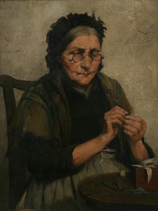 Jak dotąd nić życia płynie gładko, 1885 autorstwa Fred Millard