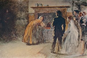 Scena z Jane Eyre, ok. 1870, ok. 1950.