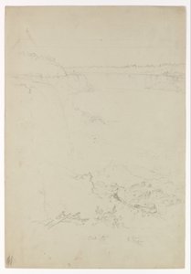 Wodospad Niagara od strony amerykańskiej autorstwa Frederic Edwin Church
