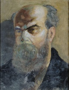 Portret poety Paula Verlaine