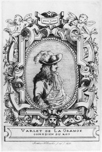 Charles Varlet, znany jako La Grange, w roli Dom Juana z „Don Juan, czyli Le Festin de Pierre” Jean-Baptiste Poquelin Moliere (1622-73) 1875