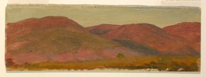 Jesienny krajobraz, dolina rzeki Hudson autorstwa Frederic Edwin Church