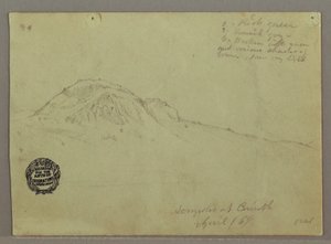 Gołe wzgórze, Akropol w Koryncie, Grecja autorstwa Frederic Edwin Church
