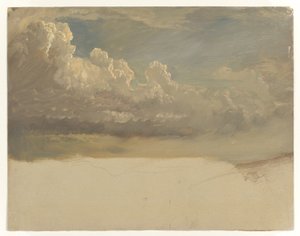 Badanie w chmurze autorstwa Frederic Edwin Church