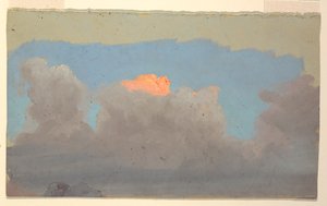 Badanie chmury autorstwa Frederic Edwin Church