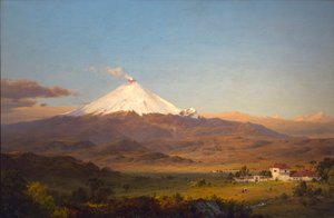 Cotopaxi, 1855. autorstwa Frederic Edwin Church