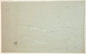Damaszek, Syria, widziany z północnego zachodu, część 1 autorstwa Frederic Edwin Church