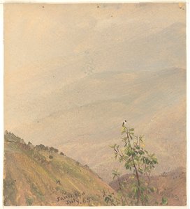 Odległe wzgórza, Jamajka autorstwa Frederic Edwin Church