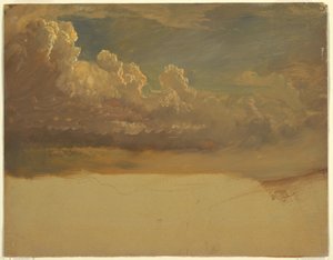 Rysunek, Studium chmury, marzec 1871 r. autorstwa Frederic Edwin Church