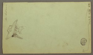 Rysunek, studia postaci, żaglówka, studia architektoniczne, prawdopodobnie 1868 r. autorstwa Frederic Edwin Church