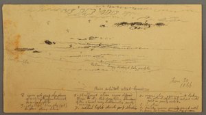 Rysunek, szkic krajobrazu, dolina Hudson, Nowy Jork, 30 czerwca 1866 r. autorstwa Frederic Edwin Church
