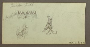 Rysunek, pasmo górskie, luty 1868 r. autorstwa Frederic Edwin Church