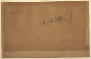 Rysunek, w pobliżu Guaranda, Ekwador, 10 czerwca 1857 r. autorstwa Frederic Edwin Church