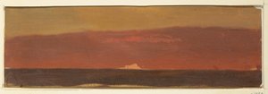 Rysunek, Pejzaż morski z górą lodową, 1859 autorstwa Frederic Edwin Church