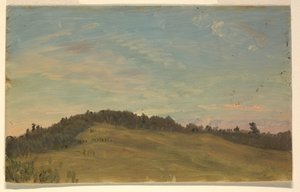 Rysunek, Pejzaż letni, 1870-80 autorstwa Frederic Edwin Church