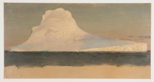 Pływająca góra lodowa, Labrador autorstwa Frederic Edwin Church