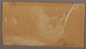 Większa część wodospadu Horseshoe Falls, widziana z kanadyjskiej strony rzeki Niagara autorstwa Frederic Edwin Church