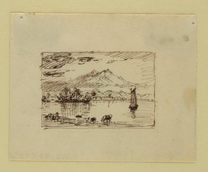 Wyimaginowany krajobraz autorstwa Frederic Edwin Church