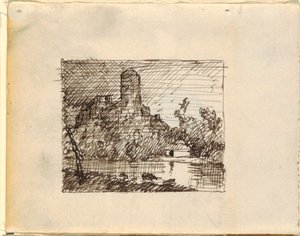 Wyimaginowany krajobraz z autorstwa Frederic Edwin Church