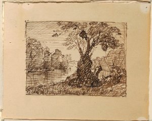 Wyimaginowany krajobraz rzeki autorstwa Frederic Edwin Church