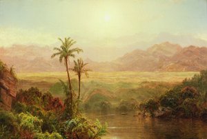 W Andach autorstwa Frederic Edwin Church