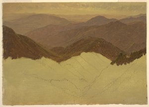 Krajobraz autorstwa Frederic Edwin Church