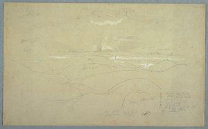 Krajobraz o zachodzie słońca, Jamajka autorstwa Frederic Edwin Church