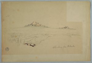 Góra Chimborazo, Widok z Riobamby, Ekwador autorstwa Frederic Edwin Church