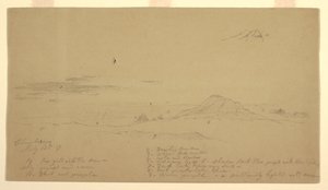 Góra Chimborazo o zachodzie słońca autorstwa Frederic Edwin Church
