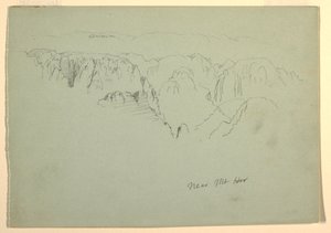 Góra, Wady el-Arabah, 23 lutego 1868 autorstwa Frederic Edwin Church