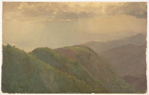 Góry na Jamajce autorstwa Frederic Edwin Church