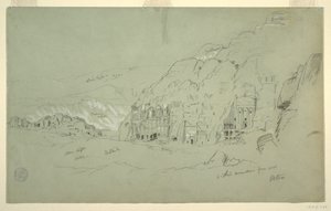 Petra z południowego zachodu autorstwa Frederic Edwin Church