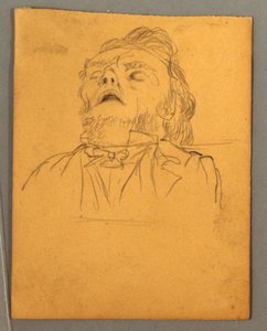Portret śpiącego mężczyzny autorstwa Frederic Edwin Church