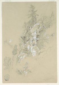 Rocky Hillside, Karolina Północna autorstwa Frederic Edwin Church