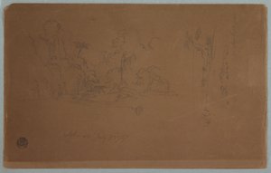 Saberreta, Ekwador autorstwa Frederic Edwin Church