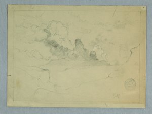 Wybuch wulkanu oddziału, Ekwador autorstwa Frederic Edwin Church