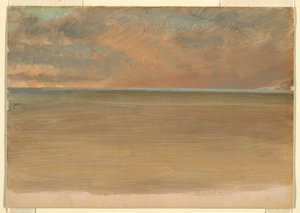 Pejzaż morski z czapą lodową w oddali autorstwa Frederic Edwin Church